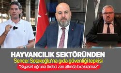 Hayvancılık sektöründen Sencer Solakoğlu’na gıda güvenliği tepkisi: "Siyaset uğruna üretici zan altında bırakılamaz"