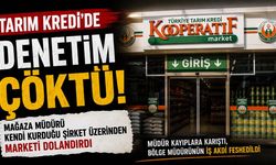 Tarım Kredi'de denetim çöktü! Mağaza müdürü kendi kurduğu şirket üzerinden marketi dolandırdı