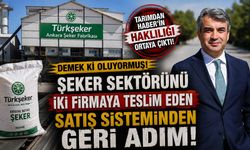 Türkşeker 50 bin tonluk sistemi değiştirdi! Tarımdan Haber'in gündeme getirdiği satış sisteminde dikkat çeken geri adım
