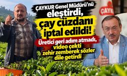 ÇAYKUR Genel Müdürü’nü eleştirdi, çay cüzdanı iptal edildi! Üretici geri adım atmadı
