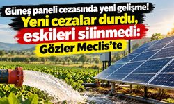 Çiftçinin güneş paneli cezasında yeni gelişme! Yeni cezalar durdu ama kesilen cezalar silinmedi