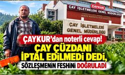 ÇAYKUR'dan noterli cevap! Çay cüzdanı iptal edilmedi dedi, sözleşmenin feshini doğruladı