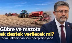 Gübre ve mazota ek destek verilecek mi? Tarım Bakanından soru önergesine yanıt