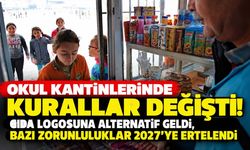 Okul kantinlerinde kurallar değişti! Gıda logosuna alternatif geldi, bazı zorunluluklar ertelendi