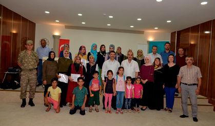 Kadın çiftçilere tıbbi aromatik bitki yetiştiriciliği kursu