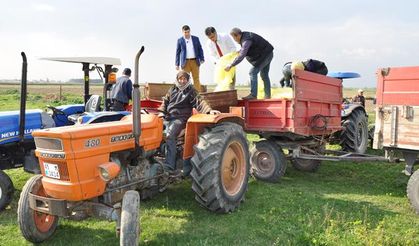 Manisa’da mera alanlarına azotlu gübre atıldı!
