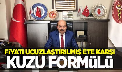 Fiyatı ucuzlaştırılmış ete karşı kuzu formülü!