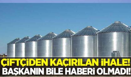 Çiftçiden kaçırılan ihale!