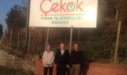 TİGEM Genel Müdürü Sakarya Tarım İşletmesini ziyaret etti