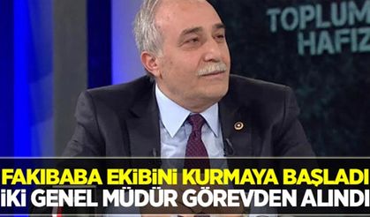 Fakıbaba, Tarım Bakanlığı’nda ekibini kurmaya başladı