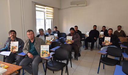 Antalya’da ‘biçerdöver operatörü’ kursu verildi