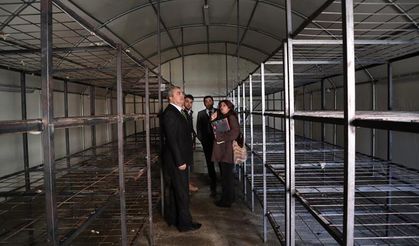 Tarım İl Müdürü: Genç çiftçi projelerini ziyaret etti