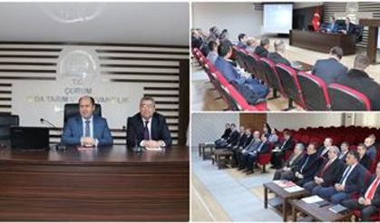 Çorum’da bilgilendirme toplantısı yapıldı