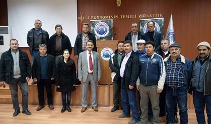 Aydın’da sulama eğitim verildi!