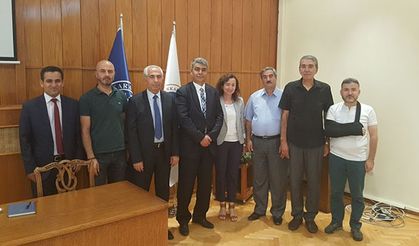 Ziraat Mühendislerinden yeni dekana ziyaret