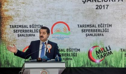 Bakan Çelik: Elalemin çiftçisine niye para ödüyoruz!