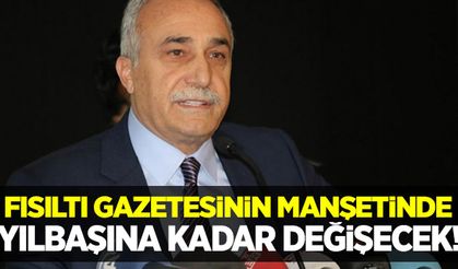 Tarım Bakanı yılbaşına kadar değişecek!