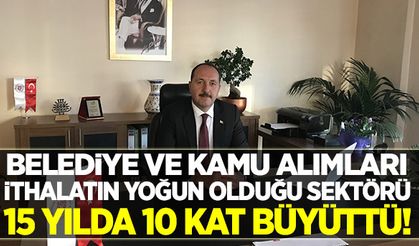 Belediye ve kamu süs bitkileri sektörünü 15 yılda 10 kat büyüttü