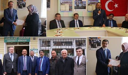 Peynir eğitim kursuna katılan kursiyerlere sertifikaları verildi