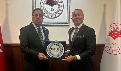 GÜSİAD heyetinden Tarım ve Orman Bakanlığı’na önemli ziyaret