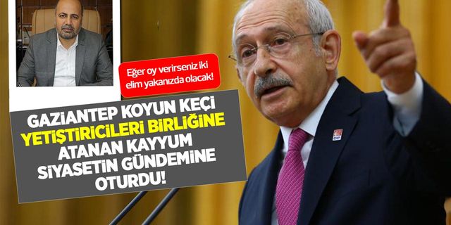 CHP Genel Başkanı Kılıçdaroğlu'ndan kayyum atanan Birlik Başkanına destek!