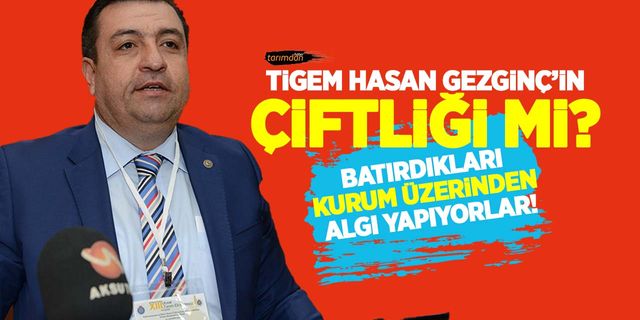 TİGEM Kahramanmaraş milletvekili adayı Hasan Gezginç'in piar şirketi mi? Personel maaşı bile banka kredisi ile ödeniyor!