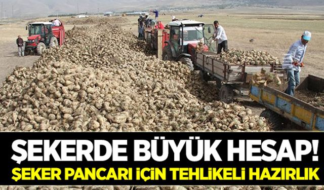 Şekerde büyük hesap!