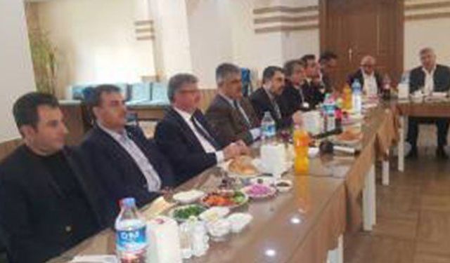 Tarıma dayalı sanayi bölgesi için önemli toplantı