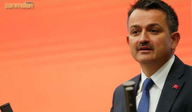 Tarım Bakanı Pakdemirli'nin mutlu günü