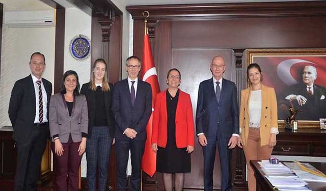 TİGEM Genel Müdürü Hollandalı heyeti kabul etti