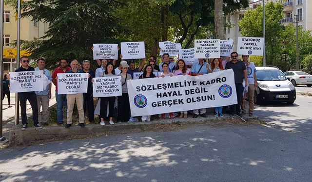 Tarım Bakanlığındaki sözleşmeli personel Marslı mı?