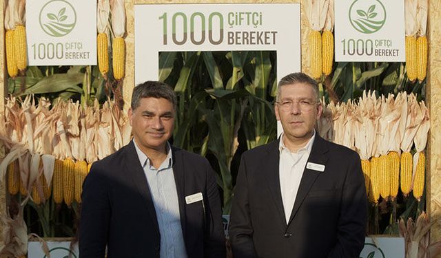 1000 çiftçi 1000 bereket projesinde ilk hasat