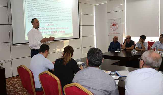 Elazığ’da kırsal kalkınma destekleri tanıtım toplantısı yapıldı