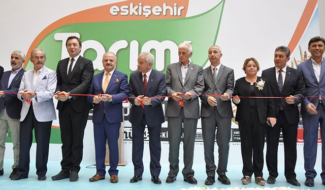 Eskişehir tarım fuarı açıldı