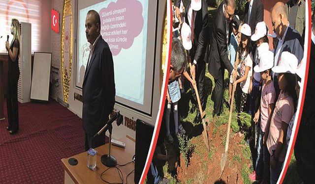Tarım İl Müdürlüğünden Yemyeşil Urfa kampanyasına destek