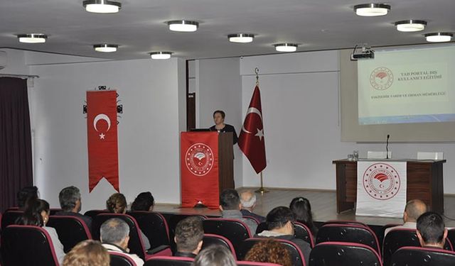 Eskişehir’de 'TAD Portal' eğitim toplantısı yapıldı