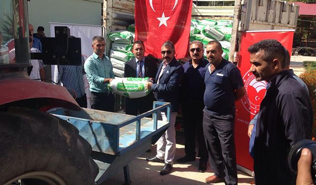 Hayvancılığa yem bezelyesi tohumluğu desteği