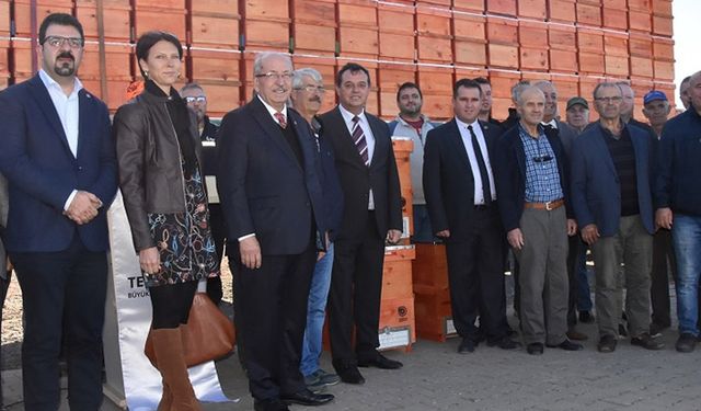 Arı üreticilerine kovan desteği