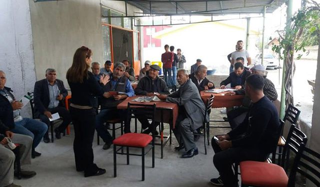 Aydın’da üreticilere hayvan hastalıkları anlatıldı