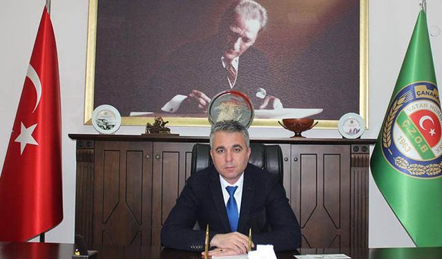 Çanakkale Ziraat Odasından öğretmenler günü mesajı