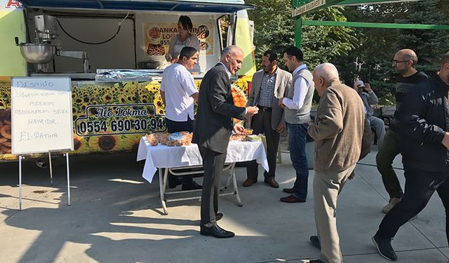 DESMÜD vefat eden üyesi için lokma döktürdü