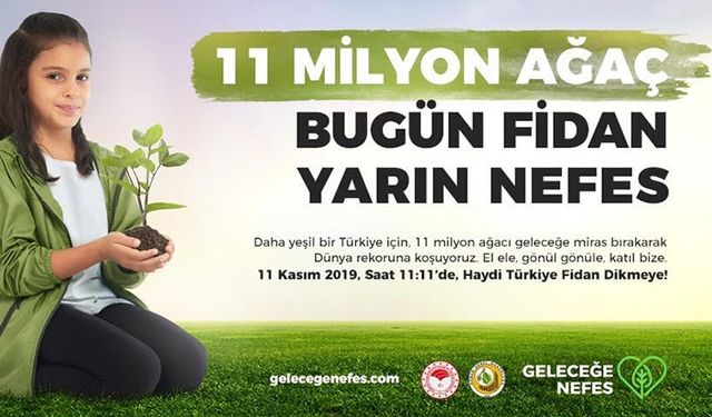 Memur-Sen’den fidan dikim seferberliğine tam destek