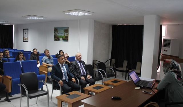 Tarım İl Müdürlüğü personellerini bilgilendirdi