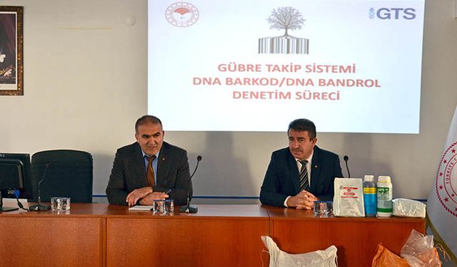 Denizli'de Gübre Takip Sistemi toplantısı yapıldı