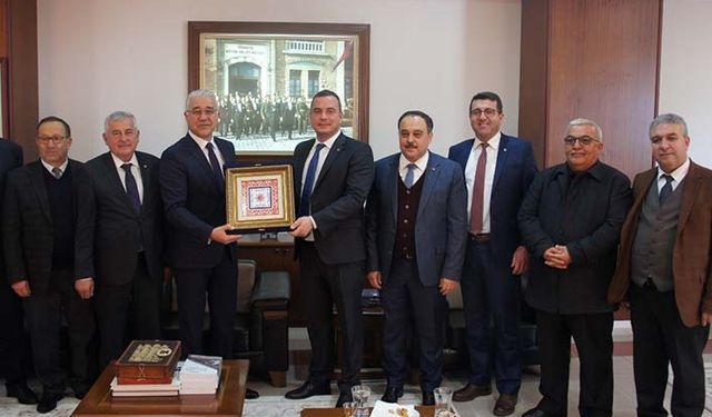 Aydın Ticaret Borsasından Emniyet Müdürüne ziyaret