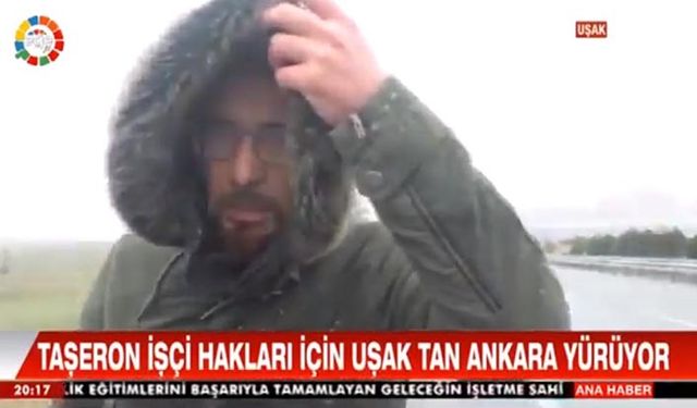 Şekerde işçilerin tadı kaçtı! Uşak’tan Ankara’ya tek başına yürüme eylemi başlattı