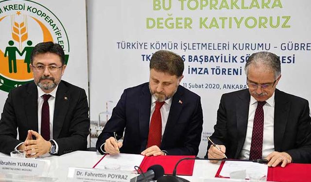 TKİ ile Gübretaş arasında Hümik Asit işbirliği