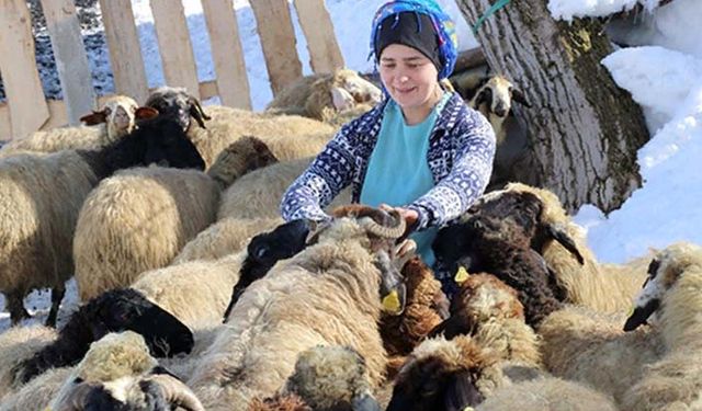 Hayvanları telef olan çiftçiden Bakana teşekkür: Daha çok çalışacağım