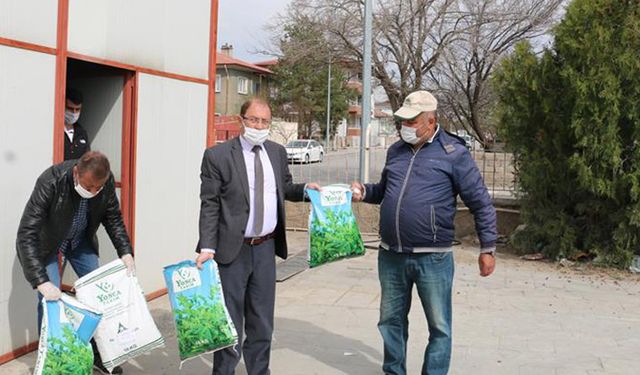 Salgına karşı üreticiye tohum desteği