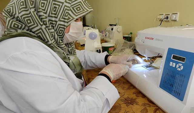 TİGEM kendi maskesini üretmeye başladı